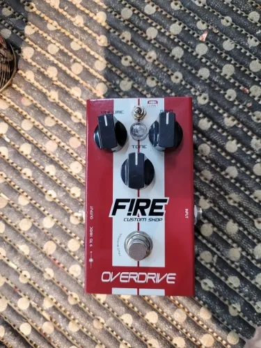 Pedal de Overdrive Fire Custom Shop