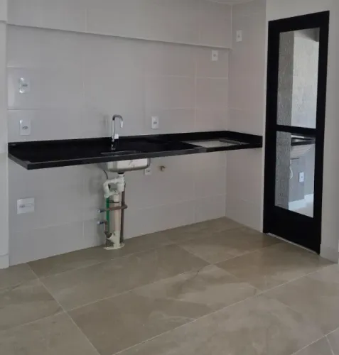 Bancada de cozinha granito preto são Gabriel