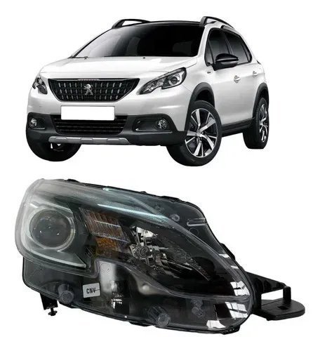 Farol Peugeot 2008 Fume C/ Led Direito 2015 A 2022 Original