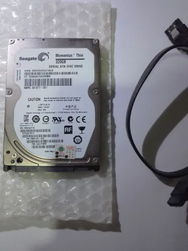 2 HD de Notebooks, um de 320 Gb Novo! e outro com 100gb 