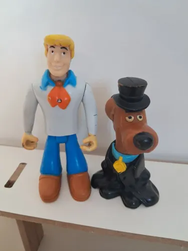 Lote miniaturas colecionáveis Scooby Doo