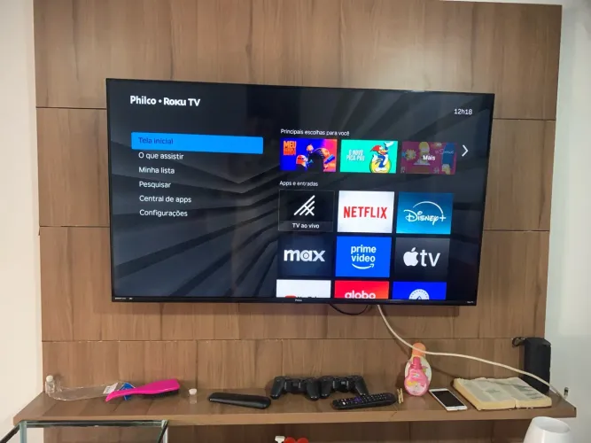 TV Philco Roku Smart 4K