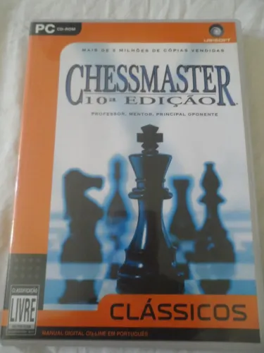 PC CD-ROM Chessmaster 10ª edição 3 discos