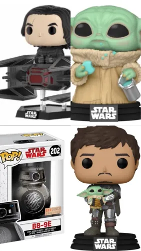 Funko Pop! - Star Wars 4 peças novas
