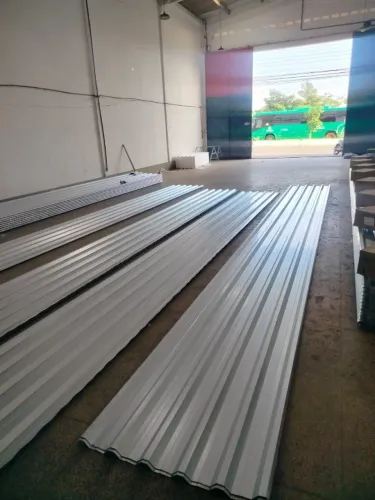 TELHA GALVALUME SOB MEDIDA PREÇO DE FABRICA TRAPEZIODAL OU ONDULADAS