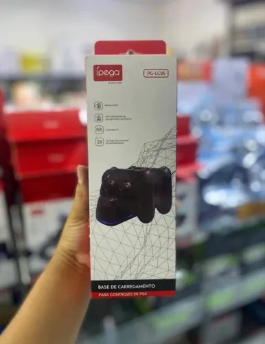Carregador e suporte para controle Ps4 - ENTREGA A DOMICÍLIO