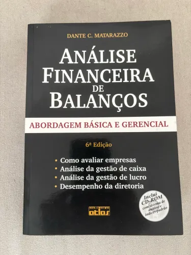 Livro Análise Financeira de Balanços - Matarazzo - 6ª edição