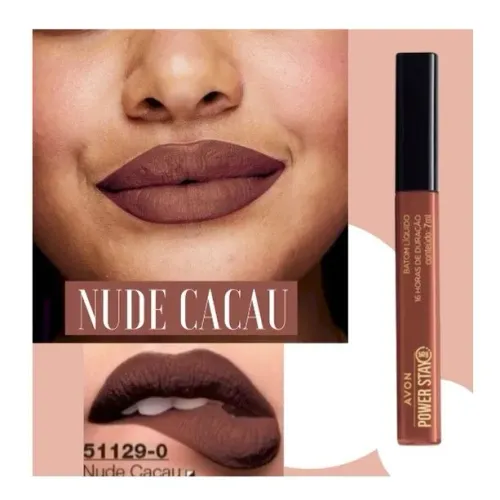 Batom Power Stay 16hs " Nude Cacau "