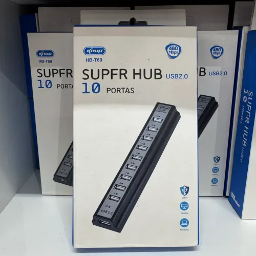 Hub USB com 10 entradas USBs