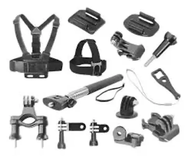 Kit suporte gopro e cameras de acao Tomate 14 em 1