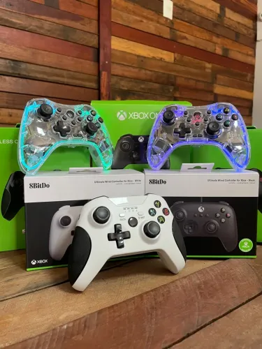 Controle Xbox One TV PC  com LED Diversos ENTREGAMOS COM GARANTIA 