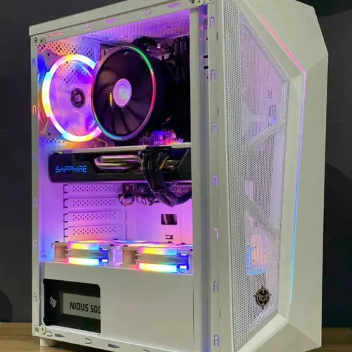 PC Gamer Novo INTEL CORE I3 + RX 580 + 1 ano de garantia e em até 12x