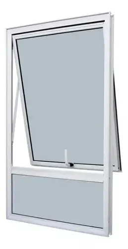 Janela de Alumínio 100x60 max ar branco Novo