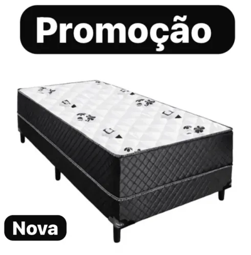 Cama box solteiro agora hoje