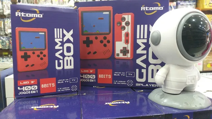 Game Box 400 Jogos 8 Bits - Diversão Garantida!