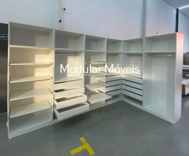 Closet Completo 6 módulos em MDF - A 220 cm