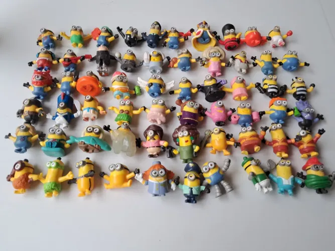 Coleção completa dos minions
