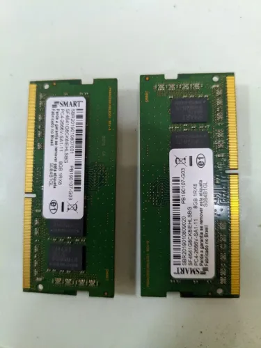MEMÓRIA RAM 2x8gb 2666mhz ddr4 notebook 