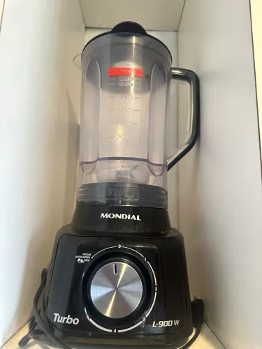 LIQUIDIFICADOR MONDIAL TURBO POWER 8 MESES DE USO