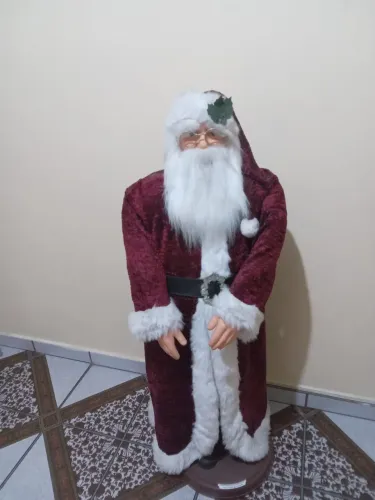 Papai Noel com sensor de movimento