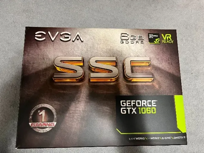 Placa de vídeo GTX 1060 6 GB EVGA
