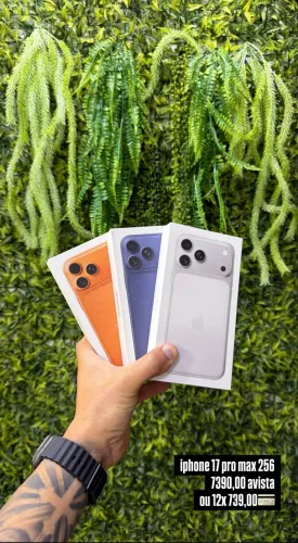 iphone 17 pro max novo 