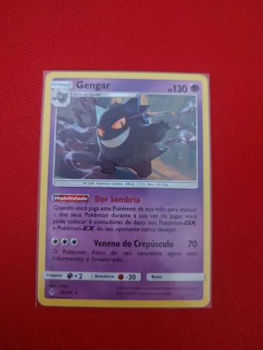 Carta Pokémon Gengar Rara SP