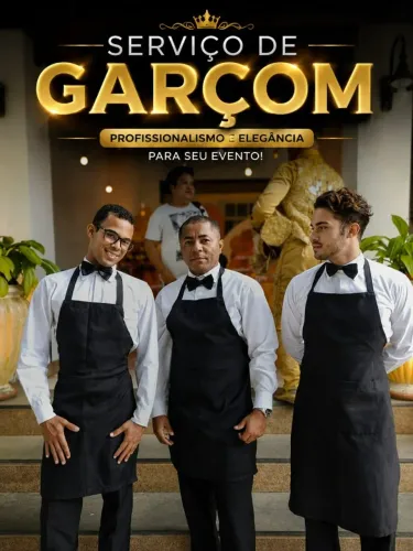 Garçons para eventos e festas eventos >ZAP >71) 9_9_2_3_2-5_3_0_1