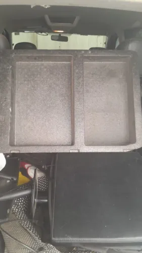Porta acessorio acima do step honda fit