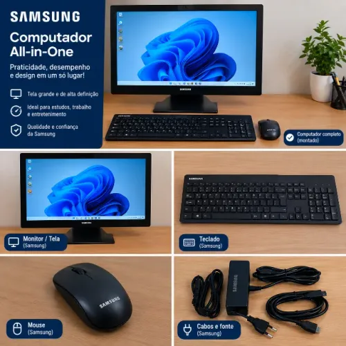 ? COMPUTADOR SAMSUNG À VENDA! ? ? Computador da marca Samsung, ideal para estudos, trab