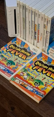 Jogo Wii Rhythm Heaven Fever Original Brasileiro