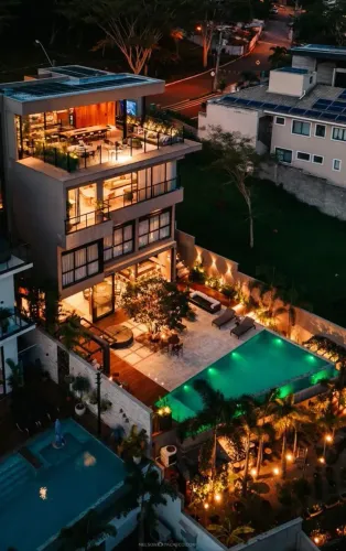 Casa de luxo, 4 pavimentos Condomínio Residencial Mendanha