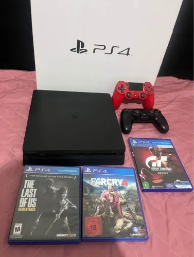Ps4 slim 500 Gb novíssimo 