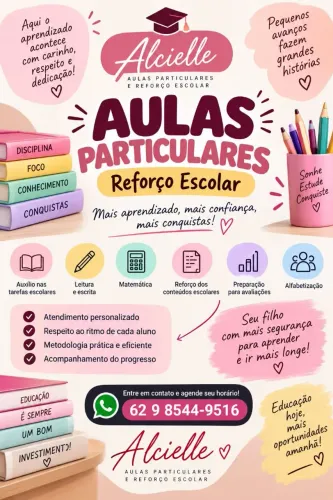 Aula particular e de reforço
