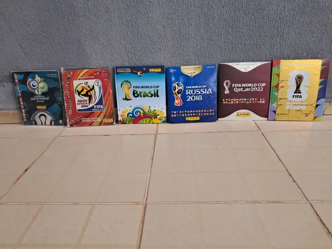 Álbuns de figurinhas das copas de 2006 a 2026