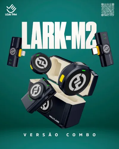 MICROFONE HOLLYLAND LARK M2 COMBO