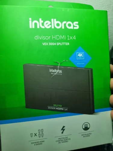 Divisor HDMI 1x4 Intelbras VEX 3004 splitter
