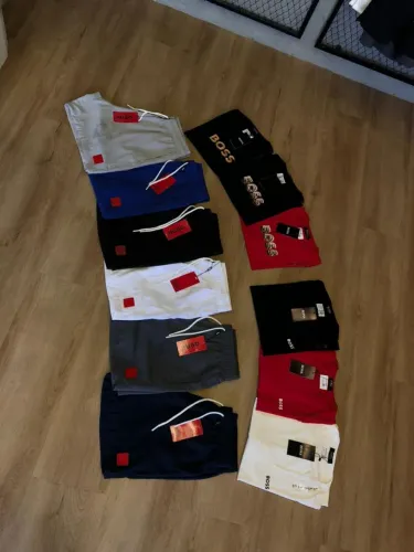 Kit Camisa e Short Tactel Hugo Boss