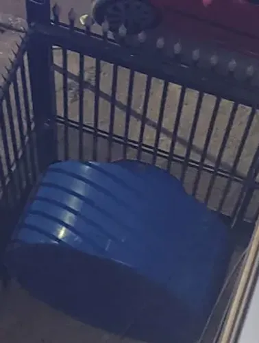 VENDO CAIXA D'ÁGUA COM TAMPA ROSQUEADA DE 1000 L SEM AVARIAS, COR AZUL, MARCA ACQUALIMP