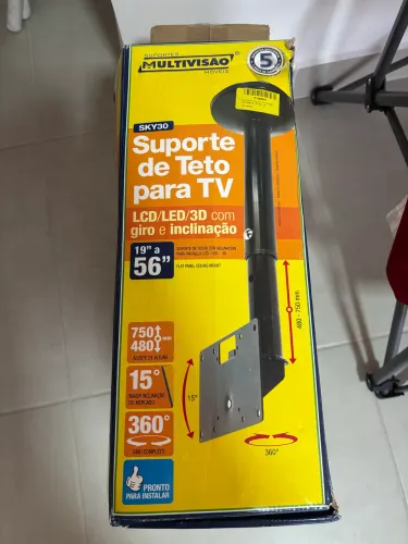 Suporte de teto para TV 19? a 56?