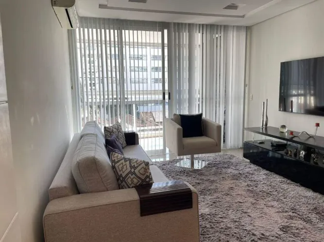 Apartamento com 2 dormitórios à venda, 114 m² por R$ 1.400.000,00 - Pompéia - Santos/SP