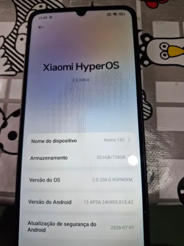 Celular redmi 13c