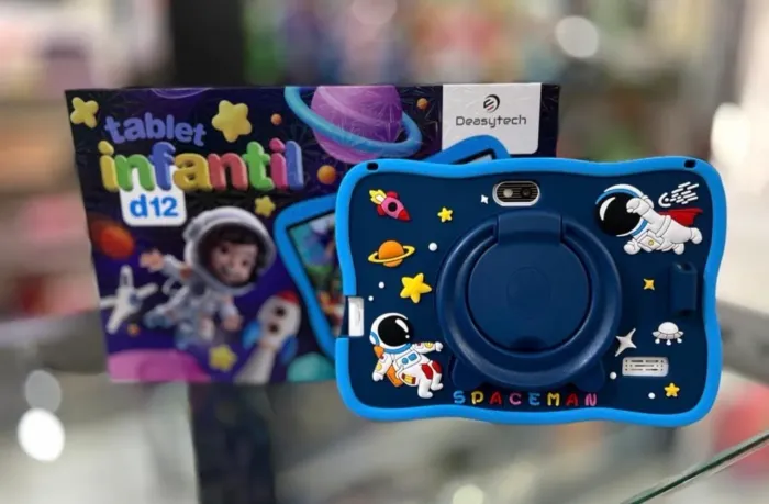 Tablet Infantil D12 Azul