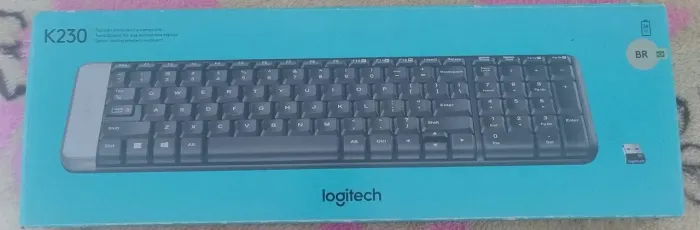 Teclado sem fio Logitech K230