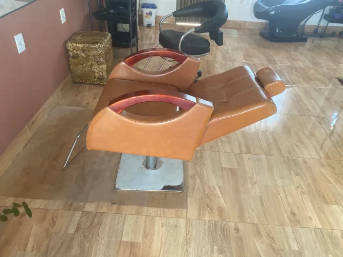 Cadeira de barbearia Salão de beleza 