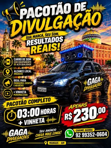 Carro de som plopaganda