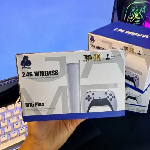 Vídeo Game Pro 4K 20mil jogos 2 controle sem fio