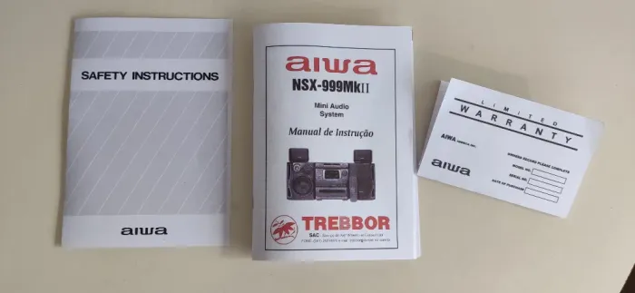 Manual De Usuario Aiwa Nsx999 Mkii 