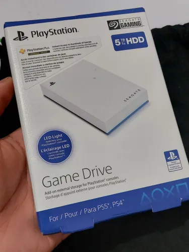 Seagate Game Drive externo para consoles PlayStation de 5TB USB 3.2 geração 1
