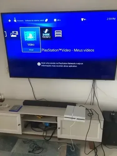 Playstation 4, Branco, Na Caixa, 18 Jogos, Parcelo, Ps4, Aceito troca